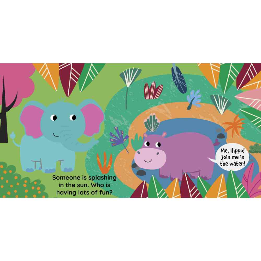 Felt Book Lift the Flap Wild Animals