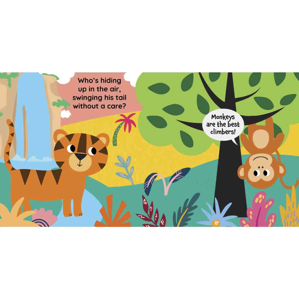 Felt Book Lift the Flap Wild Animals