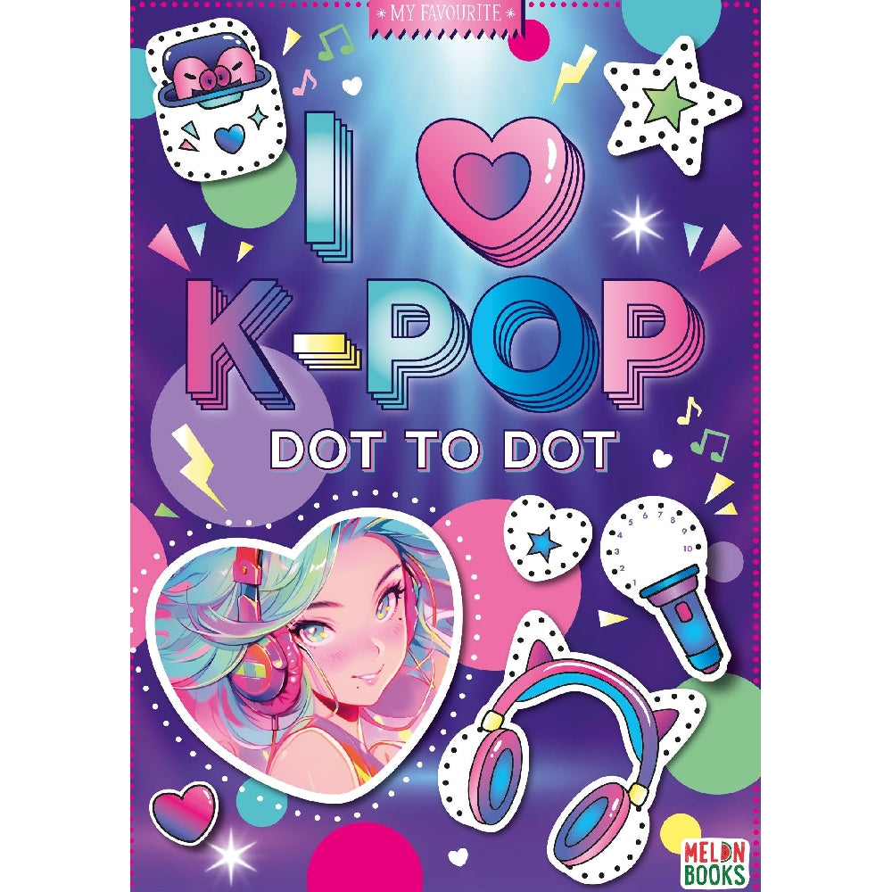 I love K-POP Dot to Dot book