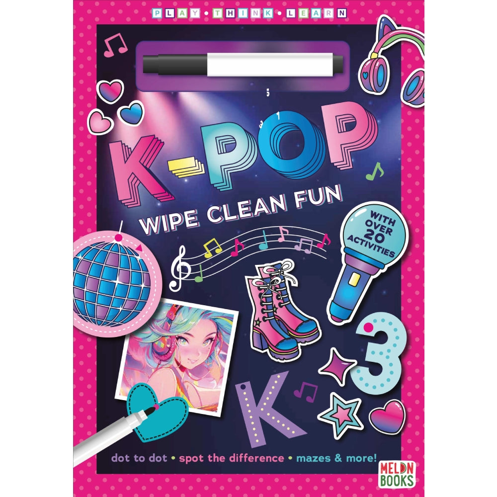 I love K-POP Wipe Clean Fun