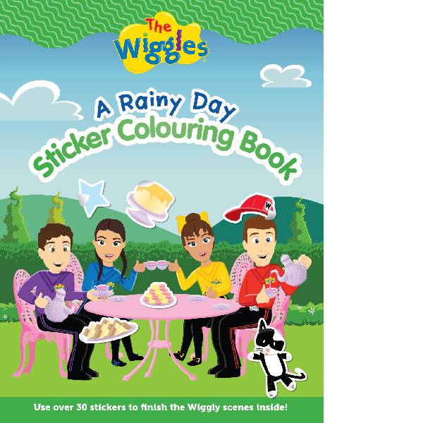 Wiggles A Rainy Day Sticker Colouring