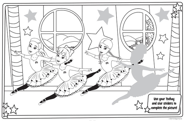 Wiggles A Rainy Day Sticker Colouring