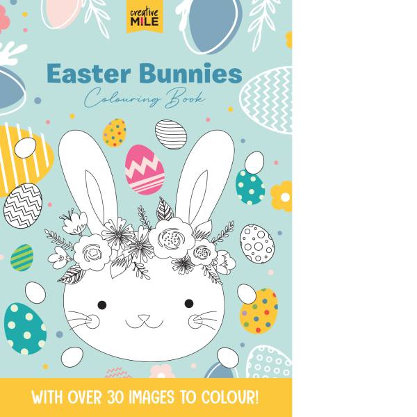Easter Bunnies Colouring Book