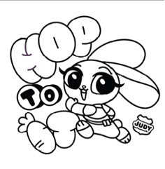 Zootopia Cosy Colouring