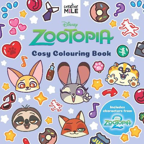 Zootopia Cosy Colouring