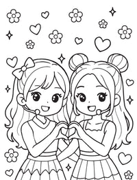 Its A K-POP Thing Jumbo Colouring Book