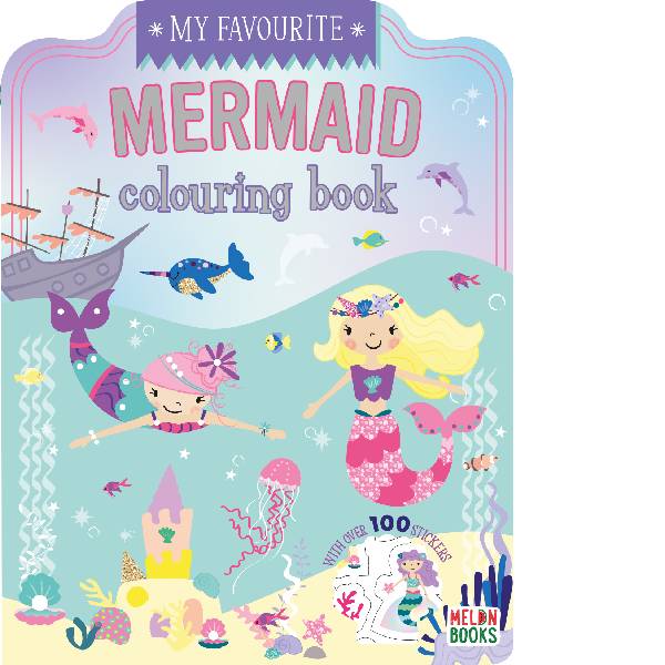 My Favourite  Mermaid Colouring