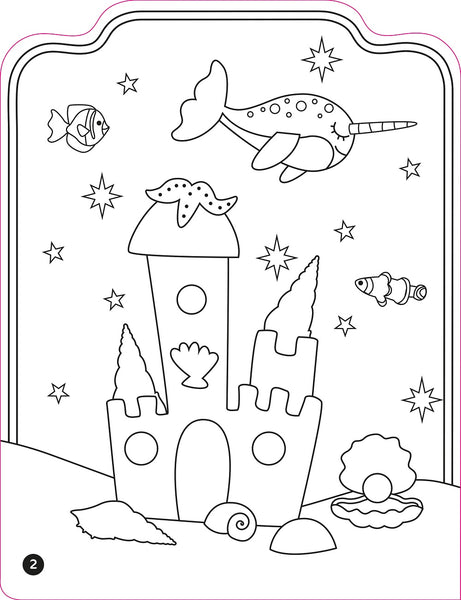 My Favourite  Mermaid Colouring