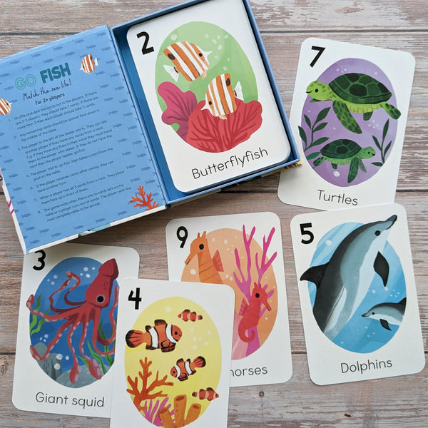 Go Fish Snap Card Games