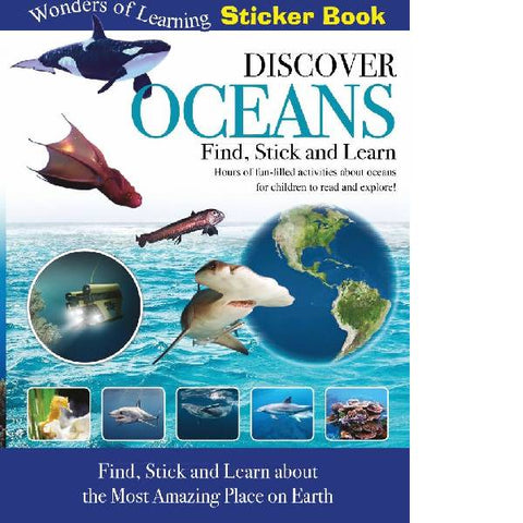 Wonders of Learning Discover Oceans Sticker Book