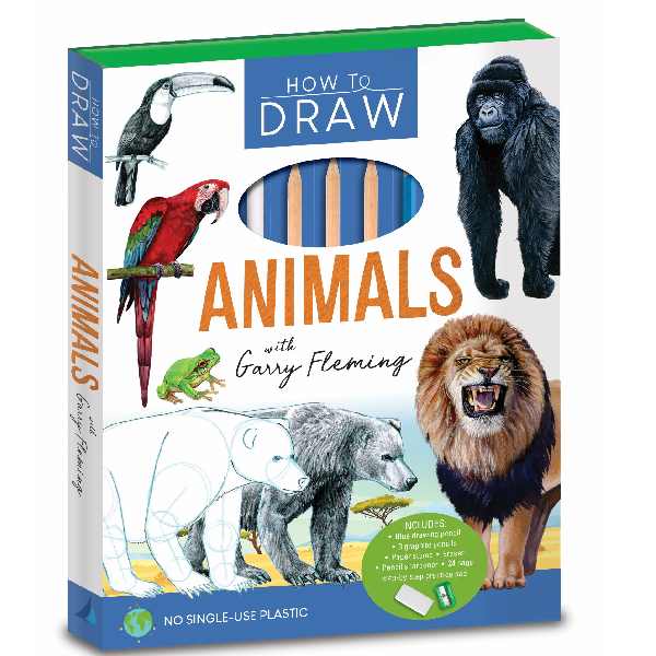 How To Draw Animals Garry Fleming Activity Kit