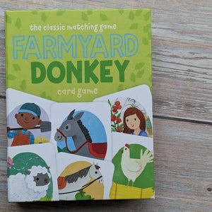 Farmyard Donkey Snap Card Game