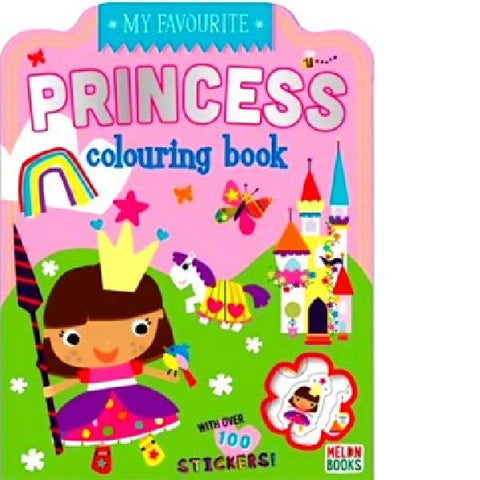 My Favourite Princess Colouring