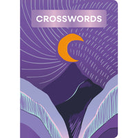 Linen Look Crossword  Puzzle Book 256 page