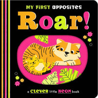 Roar My First Opposites Neon Board