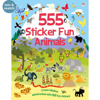 555 Sticker Fun Animals
