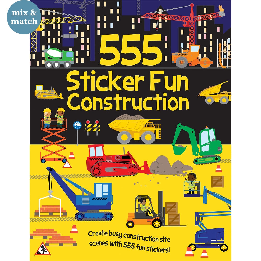 555 Sticker Fun Construction