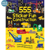 555 Sticker Fun Construction