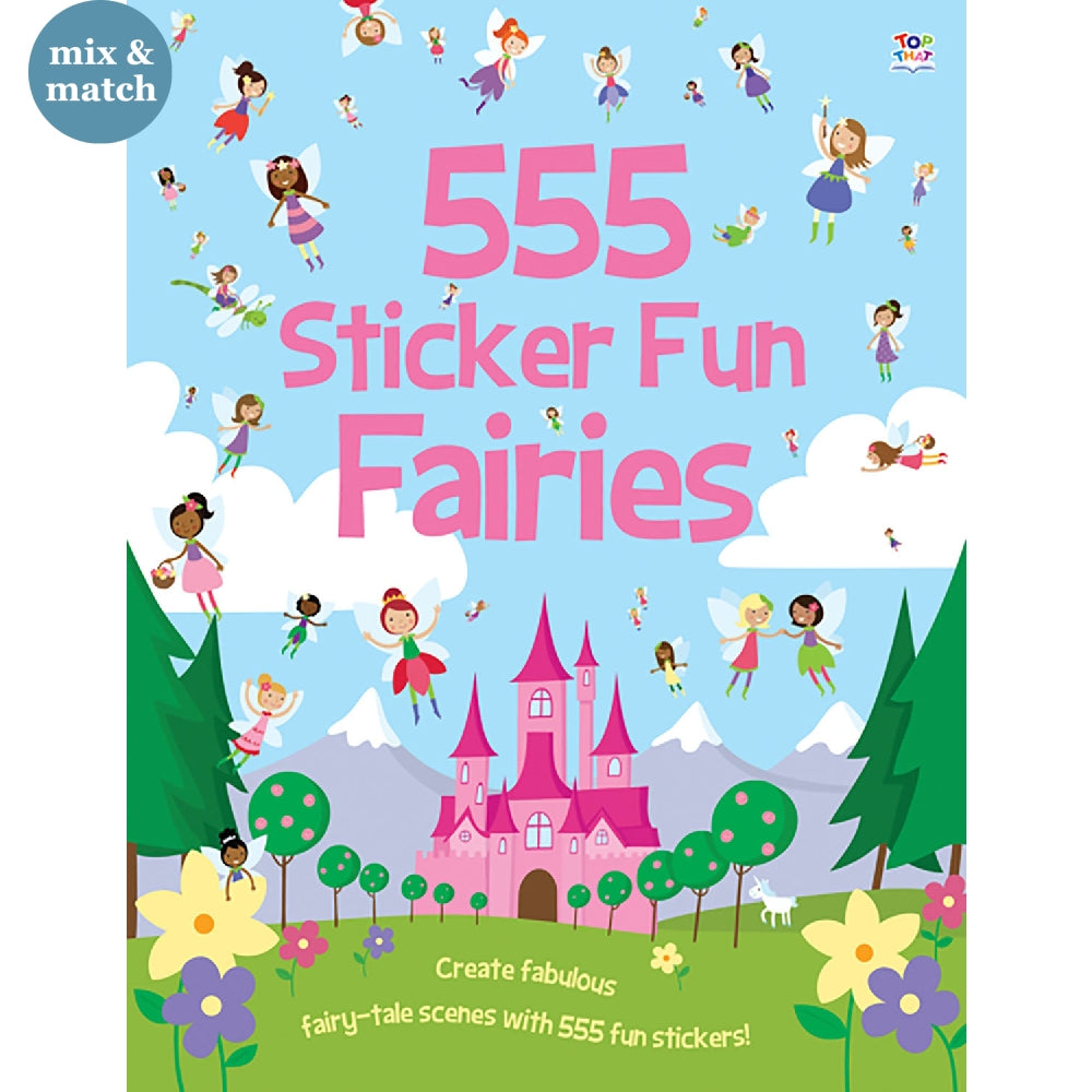 555 Sticker Fun Fairies