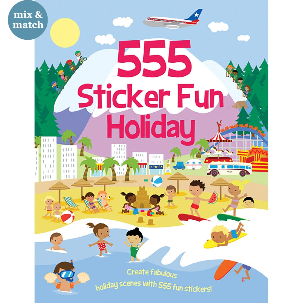 555 Sticker Fun Holiday