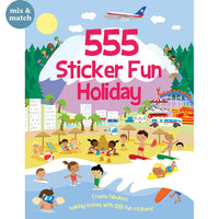 555 Sticker Fun Holiday
