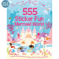 555 Sticker Fun Mermaid World