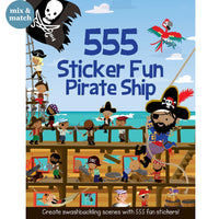 555 Sticker Fun Pirate Ship