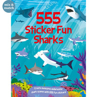 555 Sticker Fun Sharks