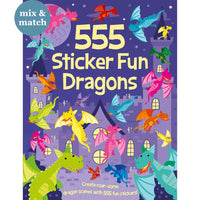555 Sticker Fun Dragons