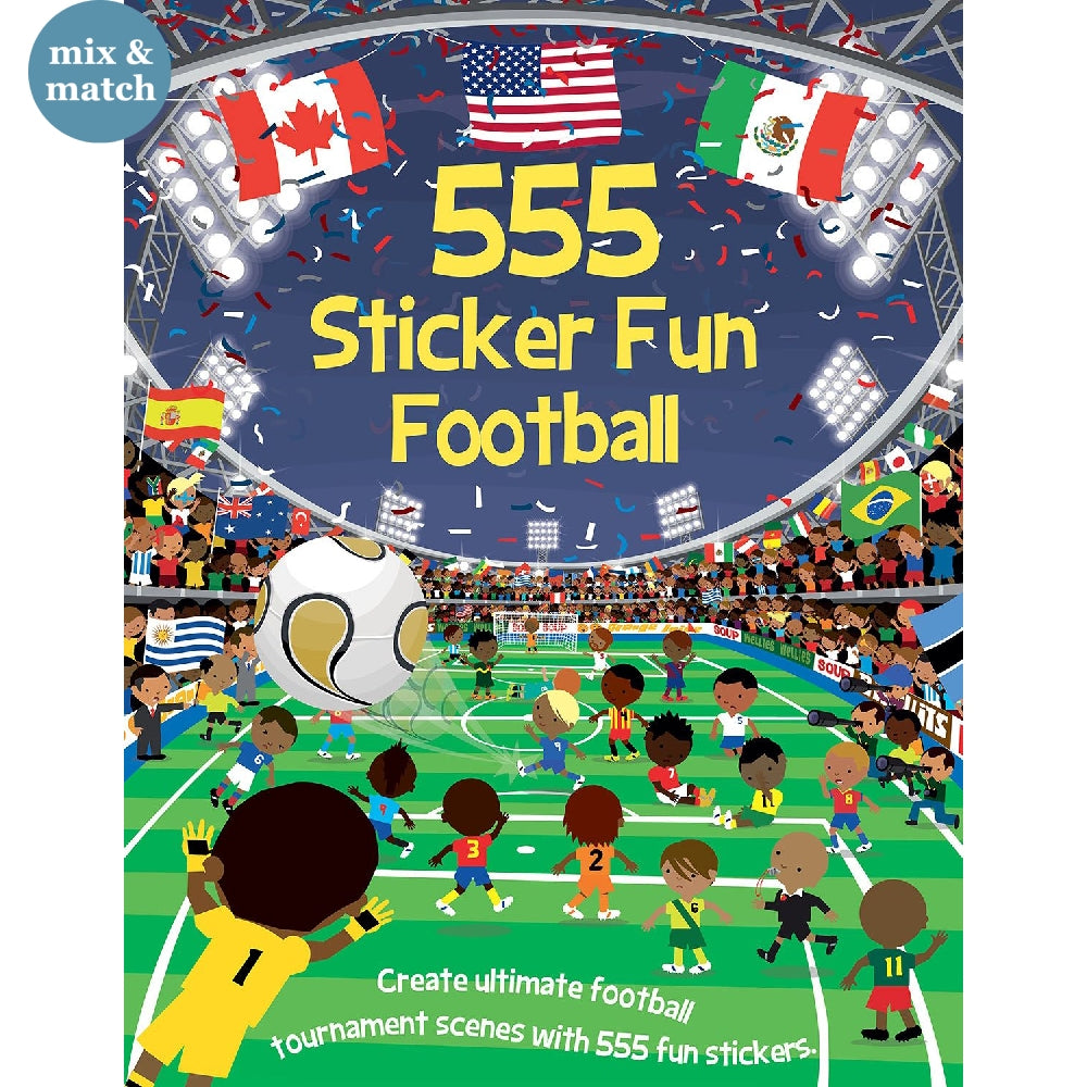 555 Sticker Fun Football