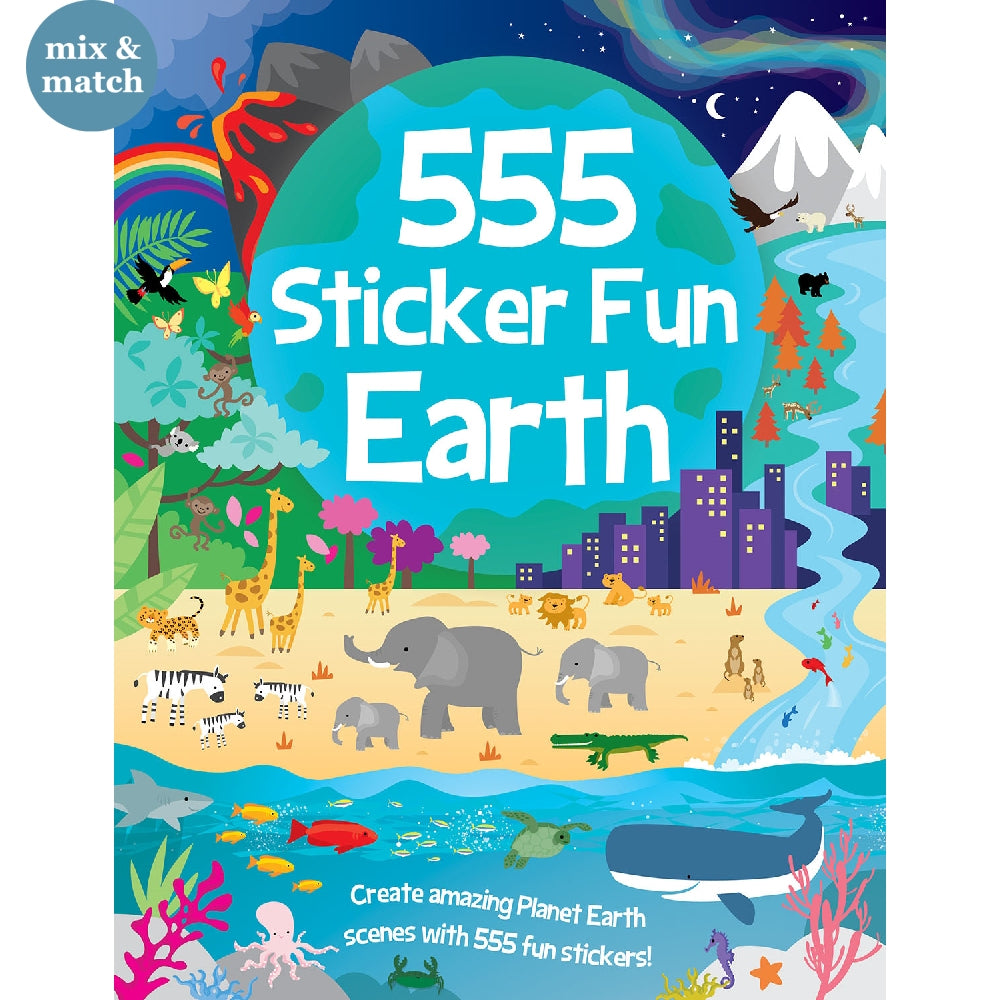 555 Sticker Fun Earth