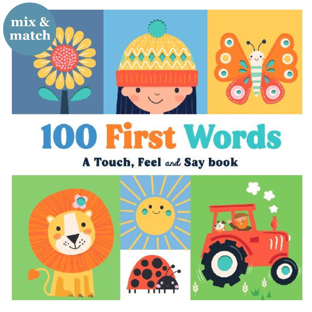 100 First Words Board Book
