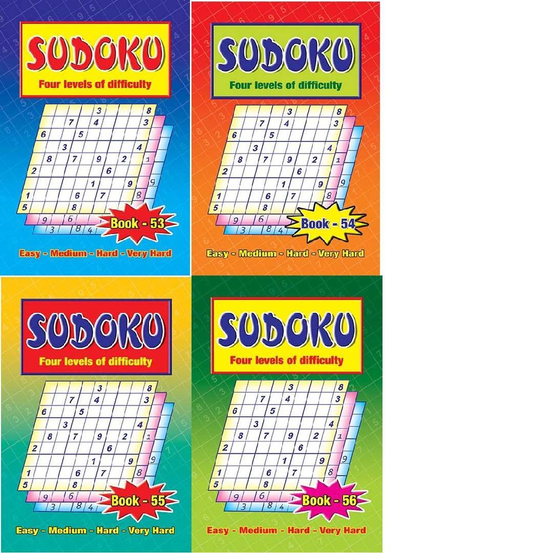 A5 Sudoku Book 53-56 Available March
