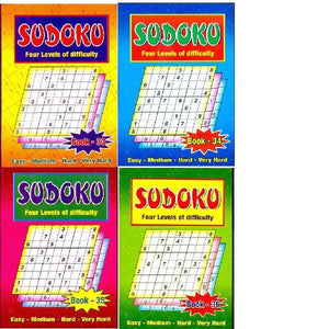 A5 Sudoku 33-36  4T