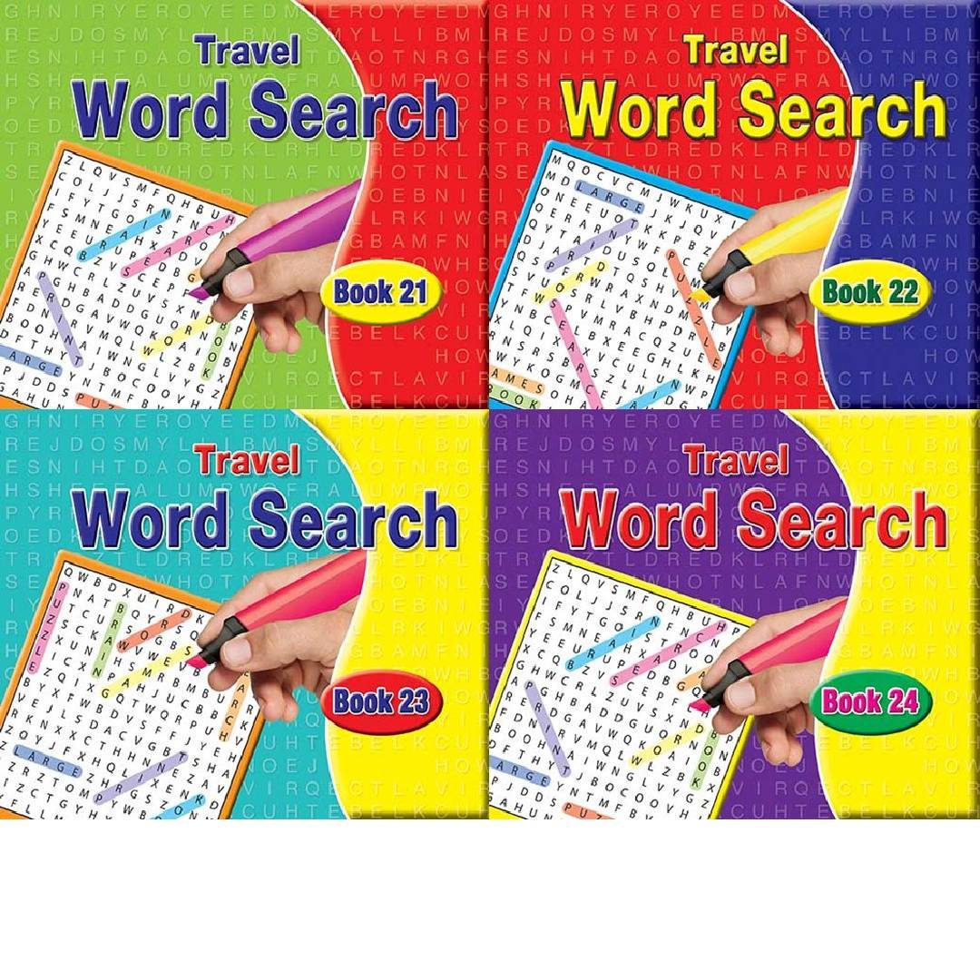Spiral Travel Wordsearch  Book 21-24 Available December