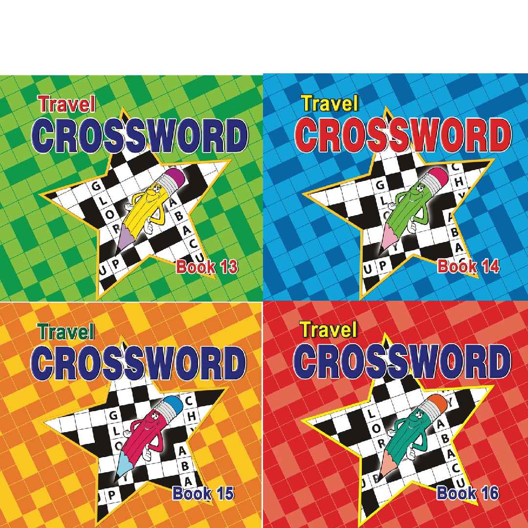 Spiral Travel Crossword 13-16 192pg