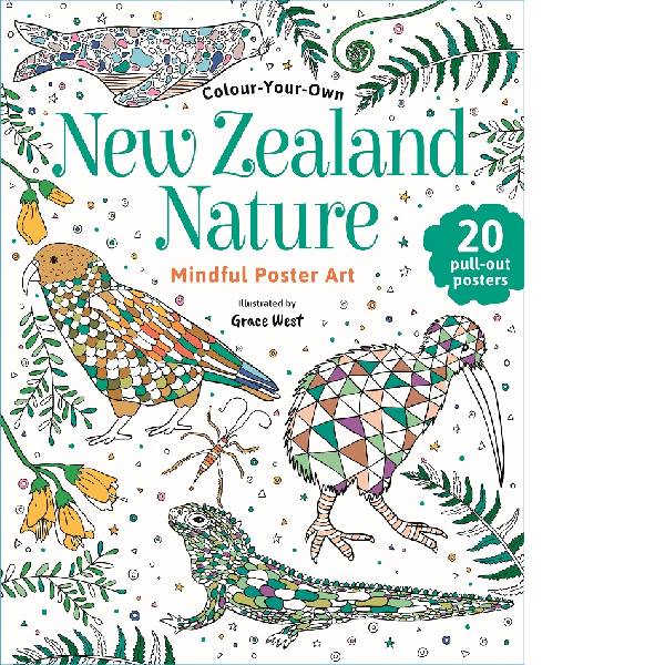 New Zealand Nature Poster Art