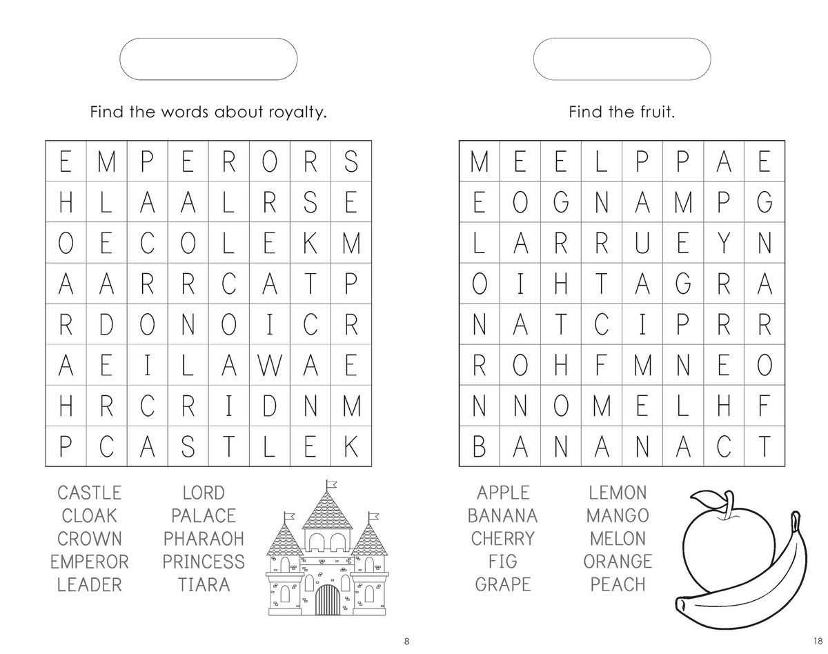 Little Genius Wordsearch Pad