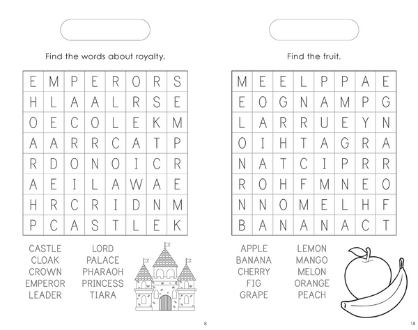 Little Genius Wordsearch Pad