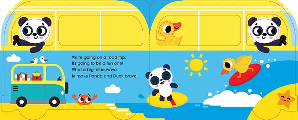 We're Going On A Road Trip Shaped Board