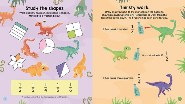 Dinosaur Academy Fractions & Decimals