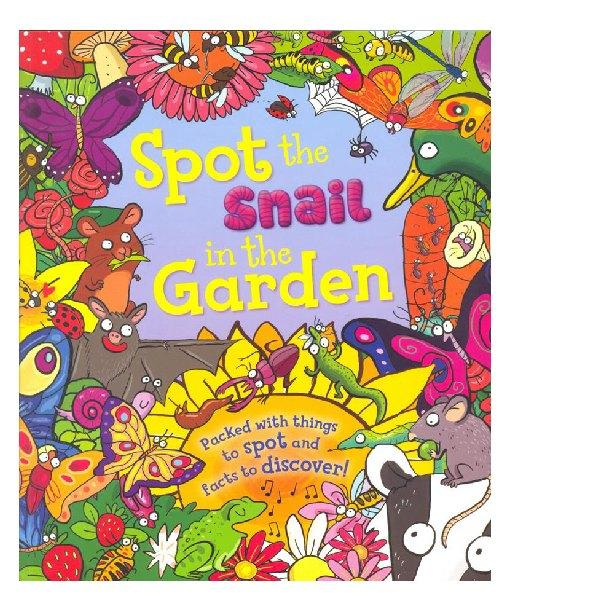 Spot the Snail in the Garden