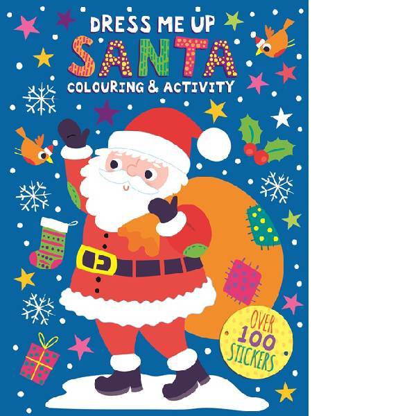 Dress Me Up Santa Colour & Sticker Activity