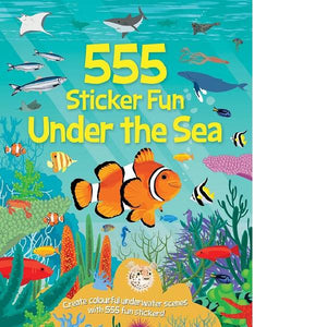 555 Sticker Fun Under The Sea