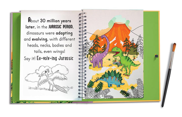 Dinosaurs Magic Water Colouring