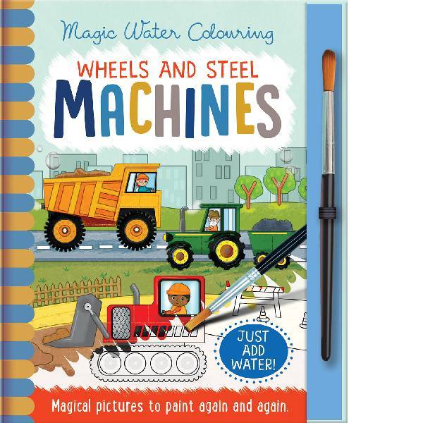 Magic Water Machines Colouring