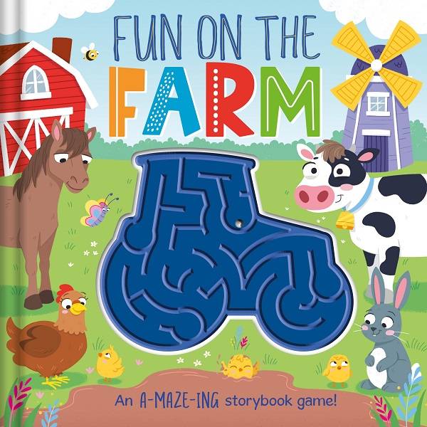 Fun On The Farm Maze Adventure Board