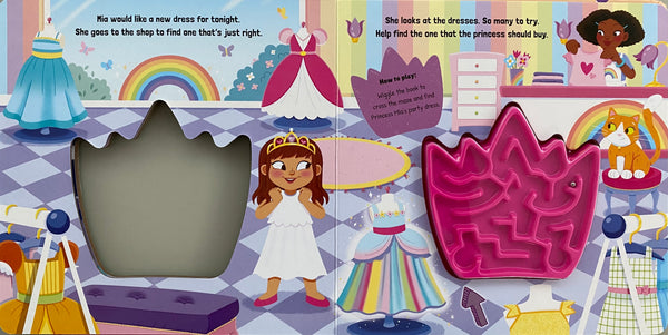Princess Party Maze Adventure Board