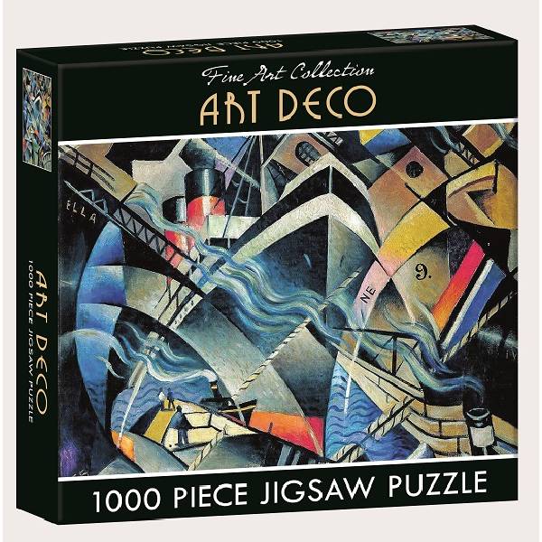 1000PC Art Deco The Arrival Jigsaw