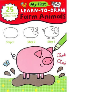 My First Learn To Draw Farm Animals